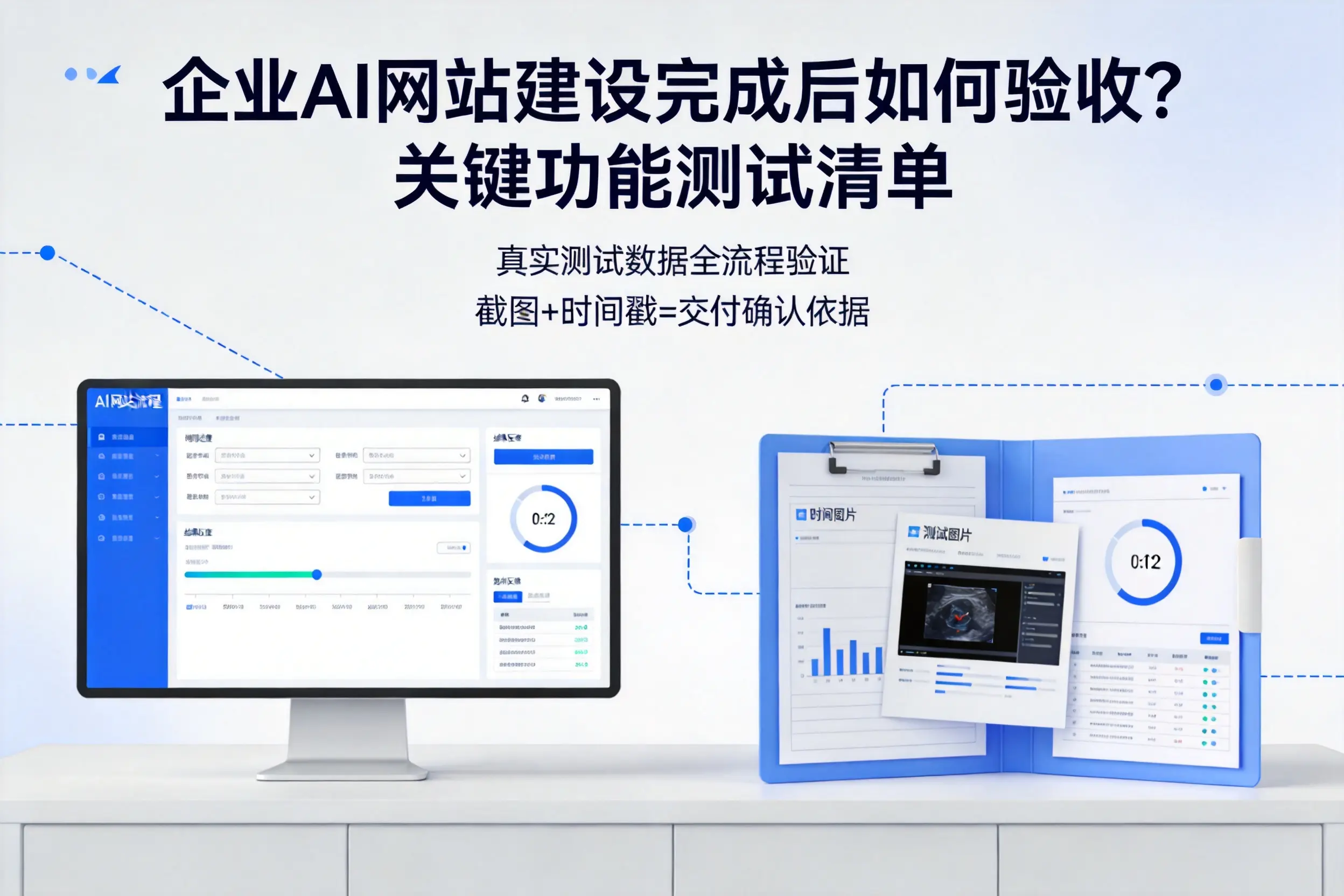 沈阳企业AI网站建设完成后如何验收？关键功能测试清单
