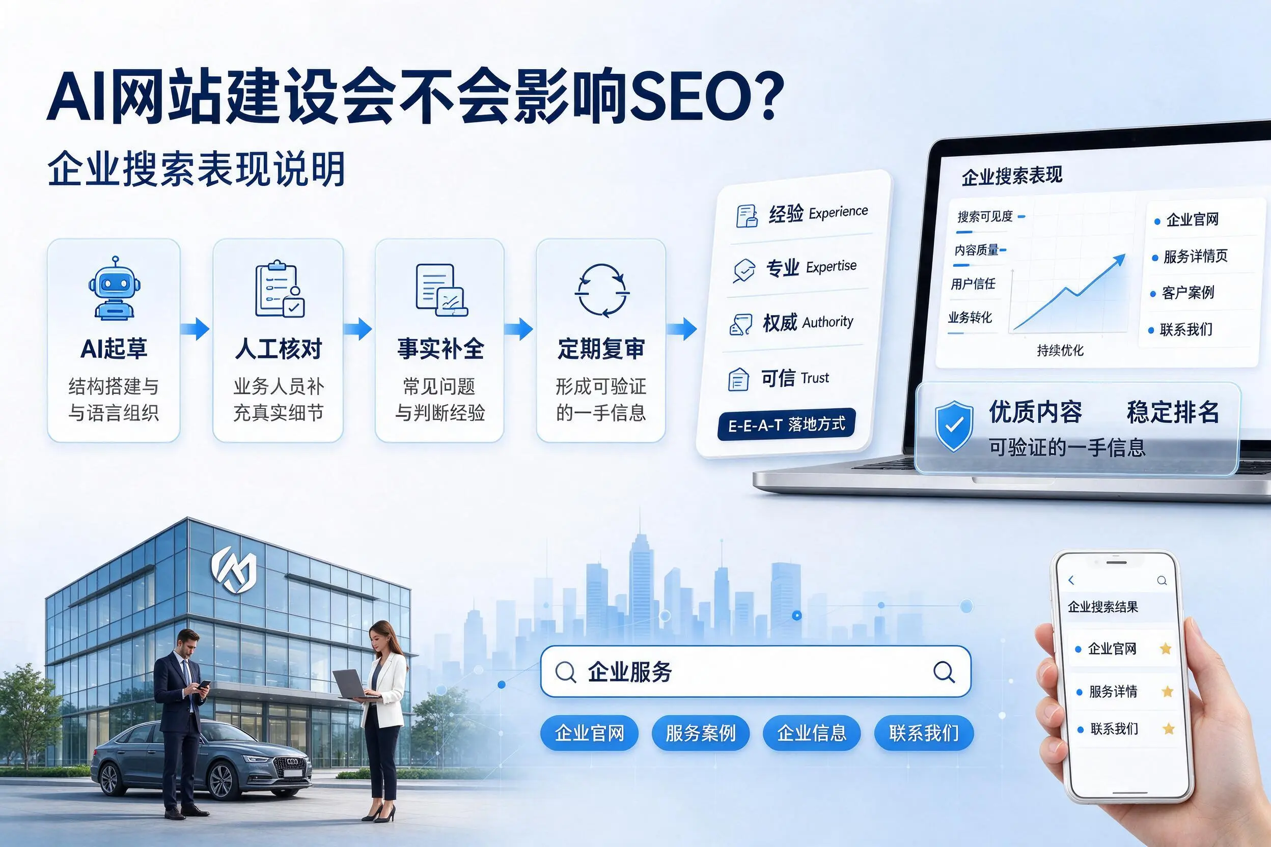 AI网站建设会不会影响SEO？沈阳企业搜索表现说明