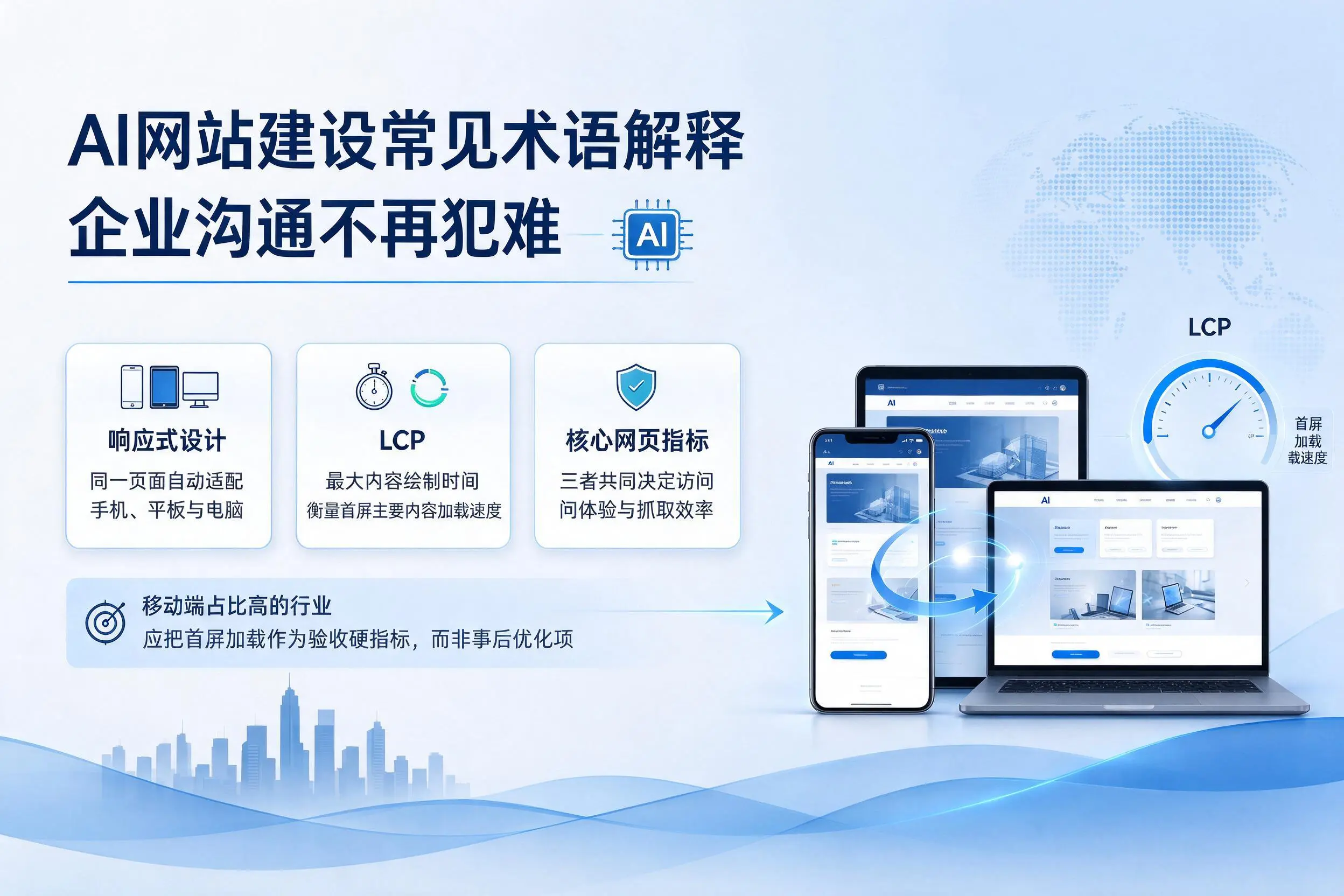 AI网站建设常见术语解释,沈阳企业沟通不再犯难