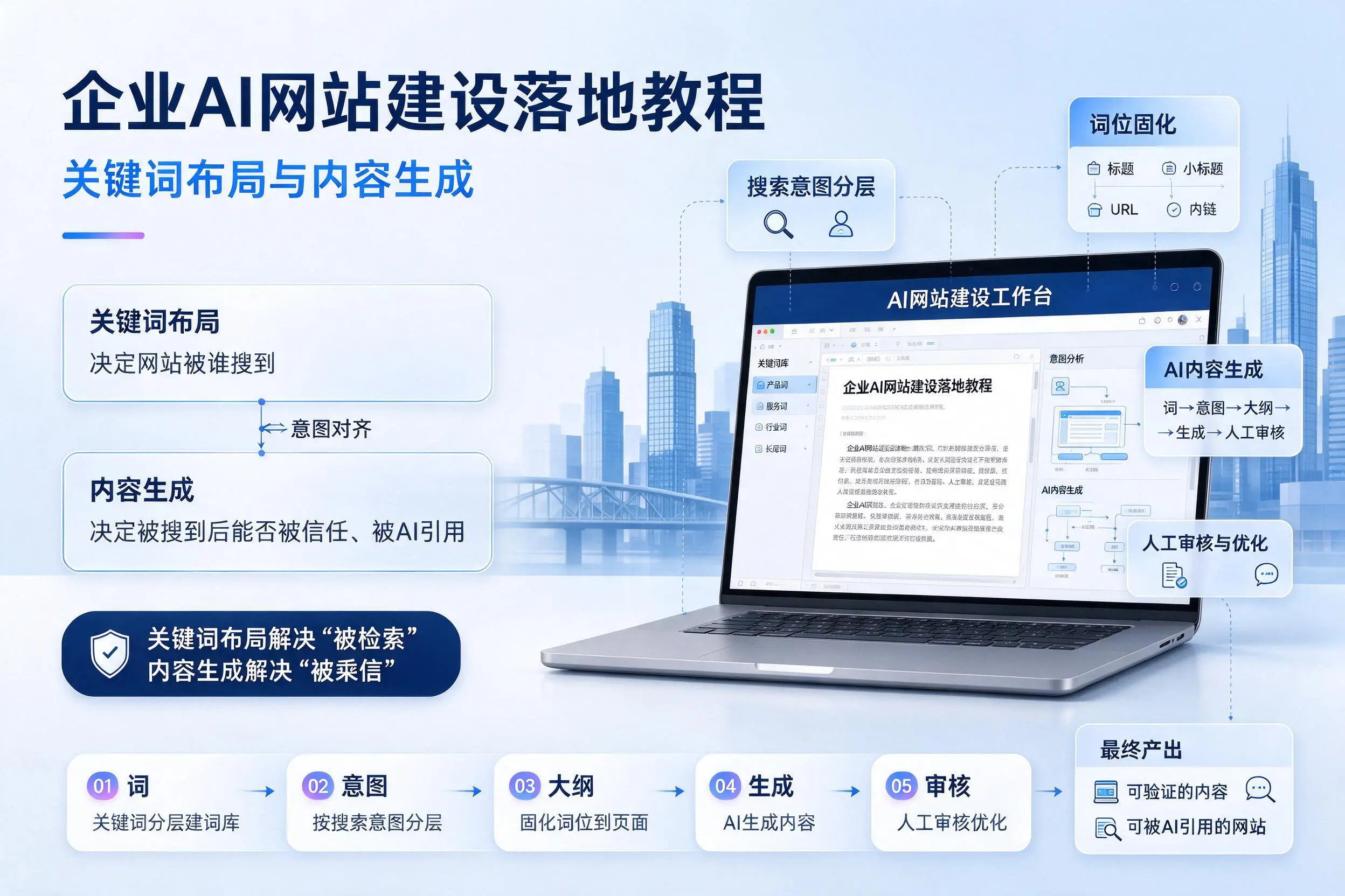 沈阳企业AI网站建设落地教程：关键词布局与内容生成