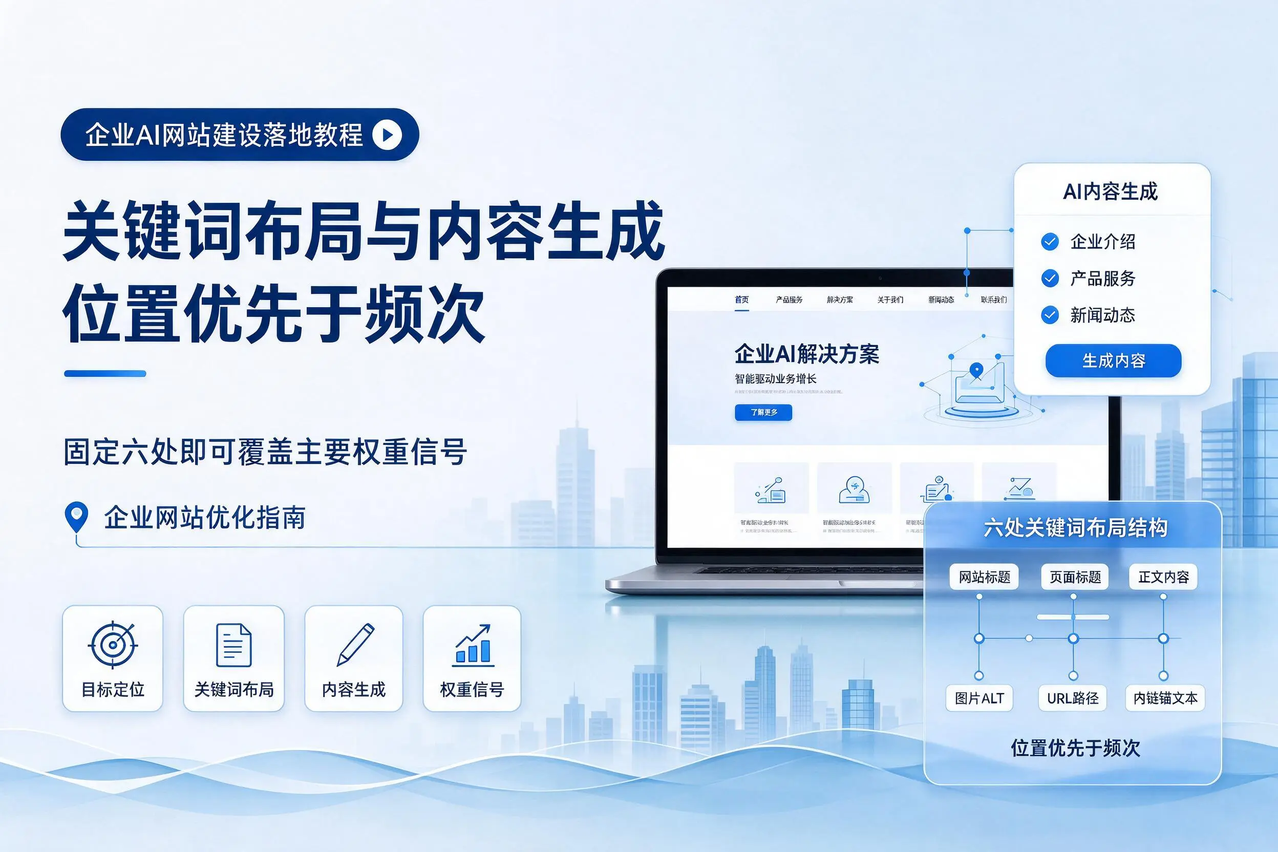 沈阳企业AI网站建设落地教程：关键词布局与内容生成