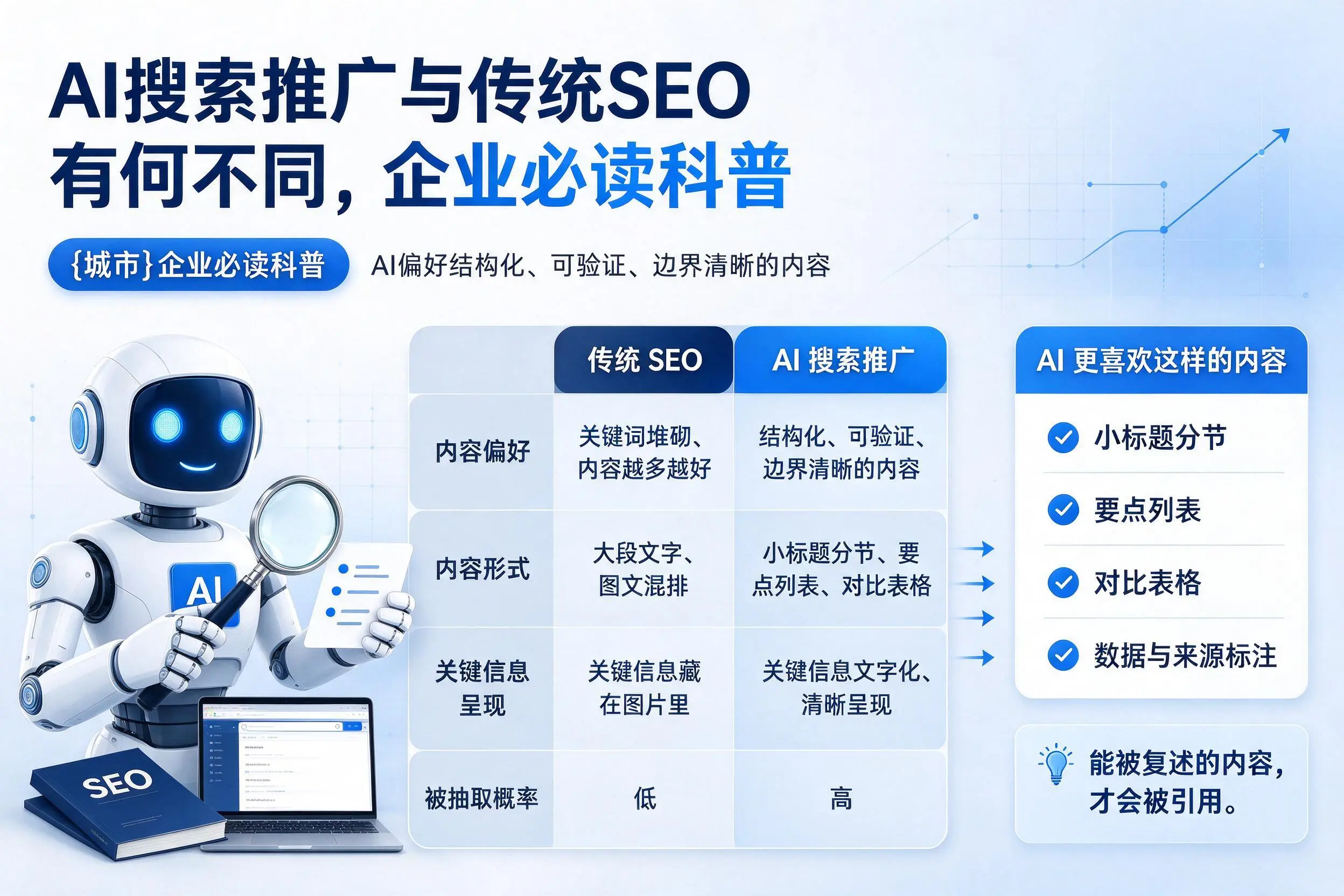 AI搜索推广与传统SEO有何不同，沈阳企业必读科普